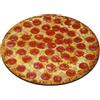 Gift Base Pizza Pepperoni Circle Veloce Cena Cibo Divertente PC Computer Mouse Pad