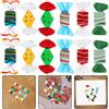 12 Pcs Ornamenti Di Caramelle Colorate Decorazioni Simulate Ufficio