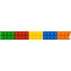 Building Blocks Adesivo murale Rimovibile Schema della scheda Decallo a
