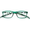 CHARRO Occhiali da Lettura Original 1 Aste Lunghe Girocollo Verde +3,50
