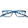 CHARRO Occhiali da Lettura Original 1 Aste Lunghe Girocollo Blu +3,50