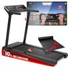 Your Move YM Tapis Roulant Elettrico Pieghevole 16 km/h, Brand Italiano, Inclinazione, APP