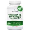 Bandini® Vitamina K2 400 Compresse MK7 200µg | Menachinone ad Alto Dosaggio |