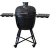 barbecook Barbecue Kamado Kamal 2.0 Grill, Fumo, Vapore, arrosto, Tappetino Extra Large, 138x84x123cm