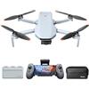Potensic ATOM 2 Drone con Telecamera, Foto 8K, Video 4K HDR con Gimbal a 3 Assi, ＜249 g, 10KM Trasmissione, AI Segui/AI Scatto Notturno/Riprese Verticali/QuickShots, Fly More Combo (96 Minuti di Volo)