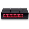 TP-Link Mercusys MS105G Switch Ethernet 5 Porte Gigabit, Sdoppiatore Ethernet, S