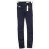 DIESEL Livier 0881B Jeans Da Donna W23 Blu Stretch Super Slim Jegging Vita Bassa