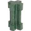 Alberts 211240 Utensile a percussione, per prese a impatto 90 x 90 mm, 100 x 100 mm e Ø100 mm, plastica, verde