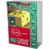 Konstsmide 1268-900 / Catena di luci decorative LED alberi intermittente / 20 diodi verdi/a batteria sino a 70h