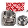 FEBI BILSTEIN 23947 Canna cilindro Compressore aria con fasce elastiche con anelli di sicurezza con pistone con spinotto con anello sicurezza