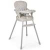 Innovaciones Ms Belly - Seggiolone Pappa 6M+ Evolutivo Sedia Rialzo sedia Grigio