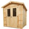 GartenPro Casetta in Legno da Giardino 200x200 cm 3mq 28mm Blockhouse