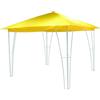 Garden de luxe collection Gazebo 3x3 per giardino da esterno in acciaio copertura auto campeggio giallo