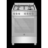 LA GERMANIA SE664EX/24 CUCINA 60x60 4 FUOCHI A GAS FORNO ELETT. VENTILATO INOX