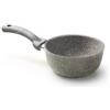 ACCADEMIA MUGNANO Casseruola Antiaderente 1 Manico Cuore di Pietra 16 cm Accademia Mugnano