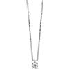 Damiani Collana Damiani Luce 20055856 Oro Bianco Diamante Punto Luce 0,17 CT Necklace