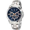 Maserati Orologio Maserati Successo Cronografo uomo R8873621008 Acciaio Oro Rosa Blu 45mm