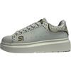 Shop-art SCARPE DONNA SHOPART SHOES SNEAKERS FASHION BORCHIATE KIM WHITE/PLATINO