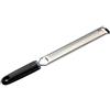 PIAZZA - Grattugia Formaggio Manuale in Acciaio Inox - Manico Antiscivolo 38.5cm - Lama Fine 22x3.5cm - Ideale anche per Verdure, Limone, Mela, Patate, Carote, Agrumi