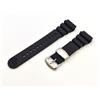 One More Cinturino seiko turtle skx 6309 6306 flat vent Nero 22 mm Diver sub silicone