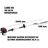 SHINDAIWA AH262SHD TAGLIASIEPI TOSASIEPI AD ASTA CON LAME ULTRARESISTENTI JAPAN