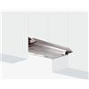 Glem Gas Cappa Cucina 90 Filtrante Glem Gas Incasso Sottopensile Acciaio Inox GHE901SI