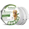 PROZADALAN 2pz Collare Antipulci Antiparassitario per Tutti i Tipi Di Cani Efficacia 8 Mesi