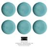 Rosenthal - Mesh Aqua - 6 PiattI Piani ø cm 27 - Rivenditore Autorizzato