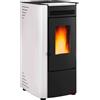 Nordica Extraflame Stufa a Pellet Ventilata 6.5 kW 15 Kg Bianco Ketty Evo Nordica Extraflame