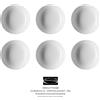Rosenthal - Mesh Bianco - Set 6 Piatti Fondi ø cm 21 - Rivenditore