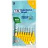 TePe Spazzolino interdentale giallo originale (misura ISO 4 0,7 mm), per una pulizia facile e accurata degli spazi interdentali, confezione da 8 scovolini