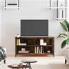vidaXL Mobile TV Rovere Fumo 100x40x50 cm in Legno Multistrato