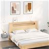 vidaXL Comodini a Muro 2 pz Grigio Sonoma 35x35x20 cm