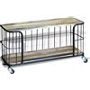 vidaXL Mobile Porta TV in Solido Legno di Mango 100x40x45 cm