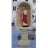 Mondo artistica srl CUPOLA CAPPELLA CON COLONNA STATUA DEL CUORE DI GESU' DA GIARDINO PER ESTERNO