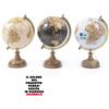 MERCURY MAPPAMONDO CON BASE IN OTTONE CON MERIDIANA GIREVOLE ART.18501