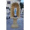 Mondo artistica srl CUPOLA CAPPELLA COLONNA STATUA DELLA MADONNA DI LOURDES DA GIARDINO PER ESTERNO