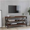 vidaXL Mobile Porta TV Rovere Marrone 100x40x50 cm Legno Multistrato
