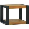 vidaXL Mobile da Bagno 45x45x35 cm in Legno Massello di Teak