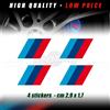 4 Adesivi bandiera M BMW flag pinze freni SERIE 1 2 3 4 5 6 7 8 X1 X2 X3 X5