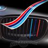 3 Adesivi griglia calandra BMW mm 210x5 - SERIE M 1 2 3 4 5 6 7 8 X1 X2 X3 X5