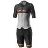 Castelli Sanremo 4.0 Speed Suit, Body Uomo, Silver Gray, XXL