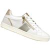 GEOX SCARPE SNEAKERS CON ZIP DONNA ESTATE D366HE 05422 C1352 BLOMIEE BIANCO - B