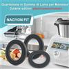 Guarnizione Compatibile Con Robot Cucina Silvercrest Monsieur Cuisine Smart, 3pz