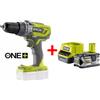 Ryobi TRAPANO ELETTRICO AVVITATORE CON PERCUSSIONE A BATTERIA LITIO 18V 5.0 AH RYOBI