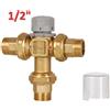ICMA 148 - Miscelatore termostatico 1/2'' in ottone con bocchettone - valvola mi