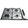 INDESIT PAA 642 IX/I WE1 PIANO COTTURA 60CM 4 FUOCHI GAS ACCIAIO INOX