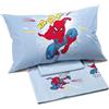 Caleffi Lenzuola Caleffi Spiderman Time singolo completo letto una piazza cotone 100%