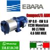 EBARA POMPA EBARA COMPACT AM8 HP0.8 V230 - ELETTROPOMPA multistadio super silenziata