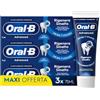 Oral-B Dentifricio Advanced Rigenera Smalto 3x75ml, Dentifricio, Clinicamente Provato, Pulizia Denti Efficace, Alito Fresco, Extra Freschezza Sapore Eucalipto